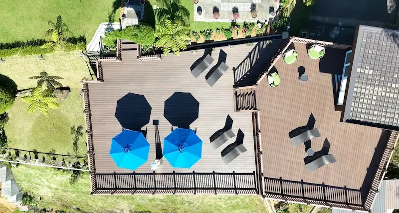 Luxury Sun Deck and Terraces at Hilldale Retreat Nuwara Eliya